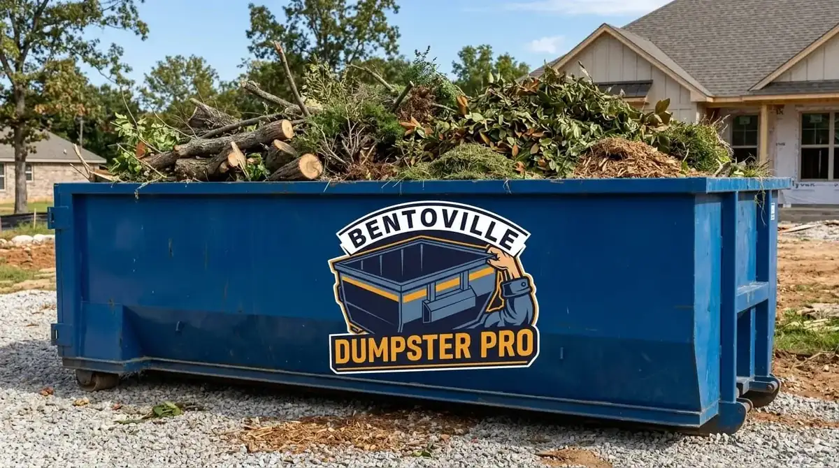 Yard Waste Dumpster Rental in Bentonville, AR